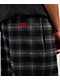 Vitriol Jagged Black Plaid Lounge Pants - Thumbnail image 4 of 5