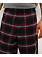 Vitriol Jagged Black Plaid Lounge Pants - Thumbnail image 4 of 5