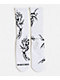 Vitriol Jagged White Crew Socks - Thumbnail image 2 of 2