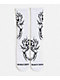 Vitriol Jagged White Crew Socks - Thumbnail image 1 of 2