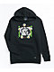 Vitriol Jamison Daisy Skull Black Hoodie - Thumbnail image 1 of 3