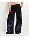 Vitriol Jessa Black Wide Leg Sweatpants - Thumbnail image 1 of 5