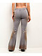 Vitriol Karli Flare Cyber Grey Sweatpants - Thumbnail image 2 of 5