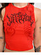 Vitriol Kassie Red Tank Top - Thumbnail image 3 of 3