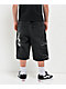 Vitriol Kids Siphon Black Wash Ultra Loose Denim Shorts - Thumbnail image 2 of 7