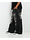 Vitriol Kids Void Black Wash Wide Leg Jeans - Thumbnail image 3 of 7