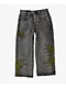 Vitriol Kids Void Infect Black Wash Ultra Wide Jeans - Thumbnail image 1 of 4