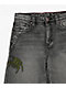 Vitriol Kids Void Infect Black Wash Ultra Wide Jeans - Thumbnail image 3 of 6
