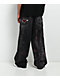 Vitriol Kids Void Optical Printed Black Ultra Wide Jeans - Thumbnail image 2 of 5
