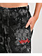 Vitriol Lace Black Plush Lounge Pants - Thumbnail image 3 of 4