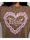 Vitriol Lace Heart Leopard T-Shirt - Thumbnail image 3 of 3