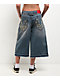 Vitriol Lena Ultra Baggy Denim Shorts - Thumbnail image 2 of 11