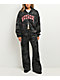 Vitriol Lenexa Lace Dark Grey & Black Bodybag Hoodie - Thumbnail image 8 of 8