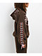 Vitriol Lenexa Lacing Brown & Pink Body Bag Zip Hoodie - Thumbnail image 6 of 9
