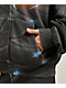 Vitriol Lenexa Smoke Print Rhinestone Grey Body Bag Hoodie - Thumbnail image 6 of 8