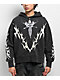 Vitriol Lightning Black Wash Zip Hoodie - Thumbnail image 1 of 5