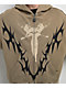 Vitriol Lightning Green Crop Zip Hoodie - Thumbnail image 3 of 7