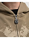 Vitriol Lightning Green Crop Zip Hoodie - Thumbnail image 4 of 7