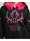 Vitriol Lilith Black Faux Fur Crop Zip Hoodie - Thumbnail image 3 of 8