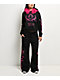 Vitriol Lilith Black Faux Fur Crop Zip Hoodie - Thumbnail image 8 of 8
