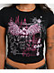 Vitriol Lina Black Crop T-Shirt - Thumbnail image 3 of 3