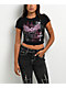 Vitriol Lina Black Crop T-Shirt - Thumbnail image 1 of 3