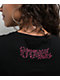 Vitriol Lina Dark Rave Black Crop T-Shirt - Thumbnail image 3 of 3