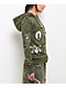 Vitriol Logan Green Zip Hoodie - Thumbnail image 6 of 7