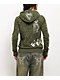 Vitriol Logan Green Zip Hoodie - Thumbnail image 2 of 7