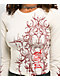 Vitriol Lottie White Long Sleeve Crop T-Shirt - Thumbnail image 3 of 5