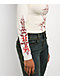 Vitriol Lottie White Long Sleeve Crop T-Shirt - Thumbnail image 4 of 5