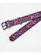 Vitriol Lounge Leopard Pink & Black Belt - Thumbnail image 2 of 2