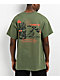 Vitriol Lucid Dreaming Olive T-Shirt - Thumbnail image 1 of 3