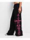 Vitriol Lucy Black Wide Leg Sweatpants - Thumbnail image 5 of 6