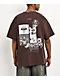 Vitriol Machines Brown Wash T-Shirt - Thumbnail image 2 of 3