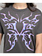 Vitriol Metal Heart Charcoal T-Shirt - Thumbnail image 3 of 6