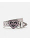 Vitriol Metal Lace Silver Belt - Thumbnail image 1 of 2