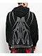 Vitriol Mockingbird Black Wash Zip Hoodie - Thumbnail image 2 of 6