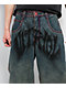 Vitriol Monster Drip Ombre Wash Ultra Wide Jeans - Thumbnail image 3 of 5