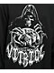 Vitriol Monster Flash Black Long Sleeve T-Shirt - Thumbnail image 2 of 3