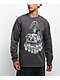 Vitriol Monster Flash Charcoal Long Sleeve T-Shirt - Thumbnail image 1 of 4