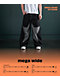 Vitriol Monster Noise Black Wide Leg Jeans - Thumbnail image 7 of 7