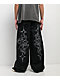 Vitriol Monster Noise Black Wide Leg Jeans - Thumbnail image 1 of 7