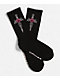 Vitriol My Heart Black Crew Socks - Thumbnail image 1 of 2