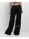 Vitriol Myla Black Wide Leg Sweatpants - Thumbnail image 2 of 6