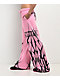 Vitriol Myla Pink Wide Leg Sweatpants - Thumbnail image 5 of 9
