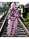 Vitriol Myla Pink Wide Leg Sweatpants - Thumbnail image 9 of 9