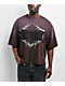 Vitriol Nightshade Brown Wash Cropped T-Shirt - Thumbnail image 1 of 5