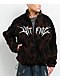 Vitriol Oath Black & Brown Boxy Tech Fleece Jacket - Thumbnail image 3 of 7