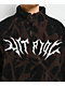 Vitriol Oath Black & Brown Boxy Tech Fleece Jacket - Thumbnail image 4 of 7